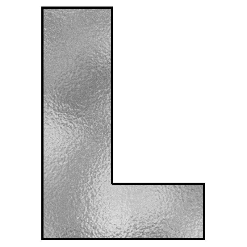 Lettre L Argent