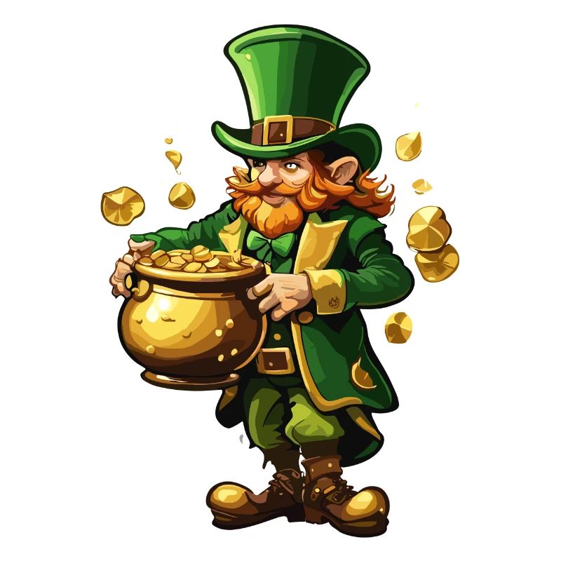 Leprechaun / Leprechaun / Vert / Gingembre / Irlande