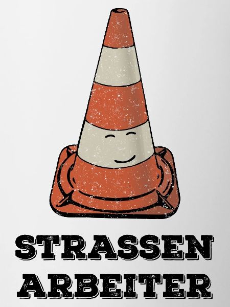 Strassenarbeiter Pylon streetworker