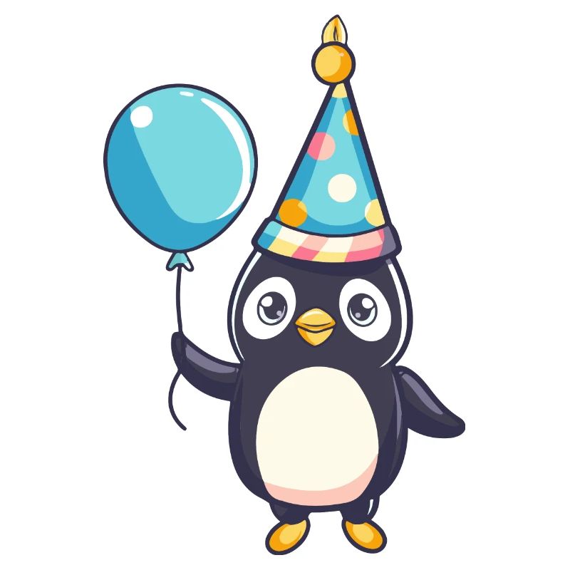 Pingouin Anniversaire Bébé