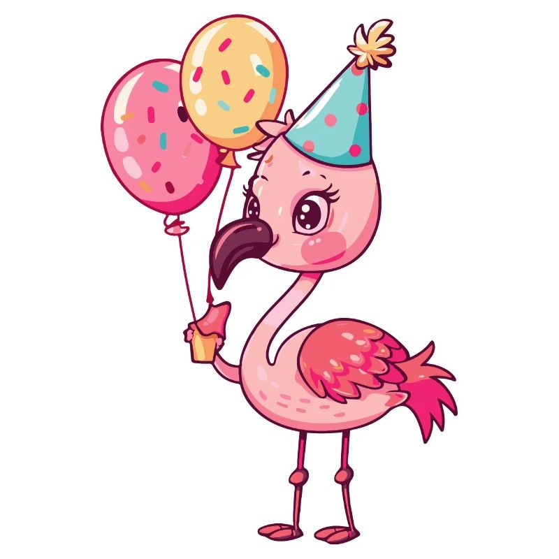 Flamingo Anniversaire Bébé