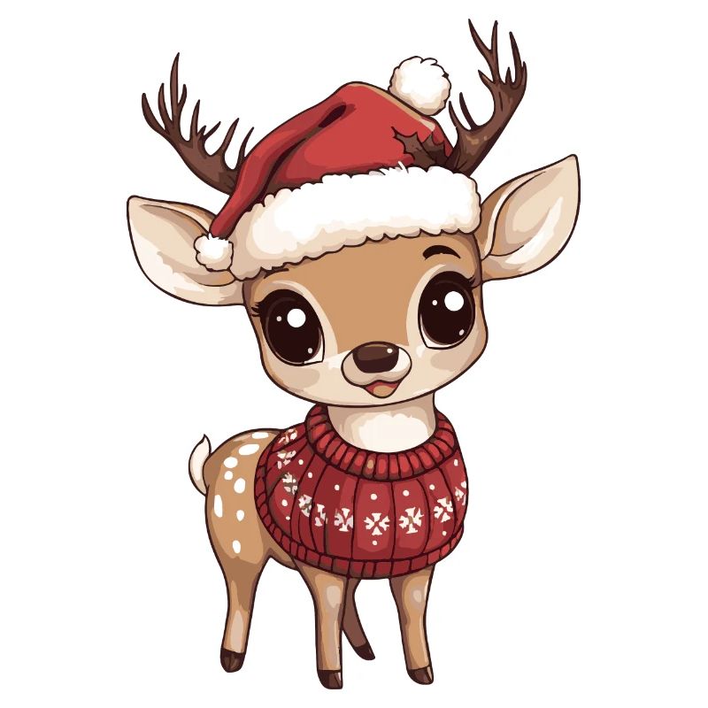Deer Christmas Comic