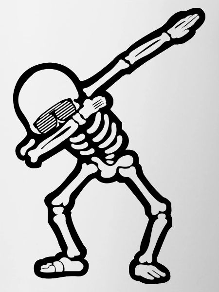 Cool Skull Dabbing