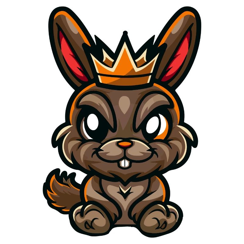 Bunny Cartoon Crown