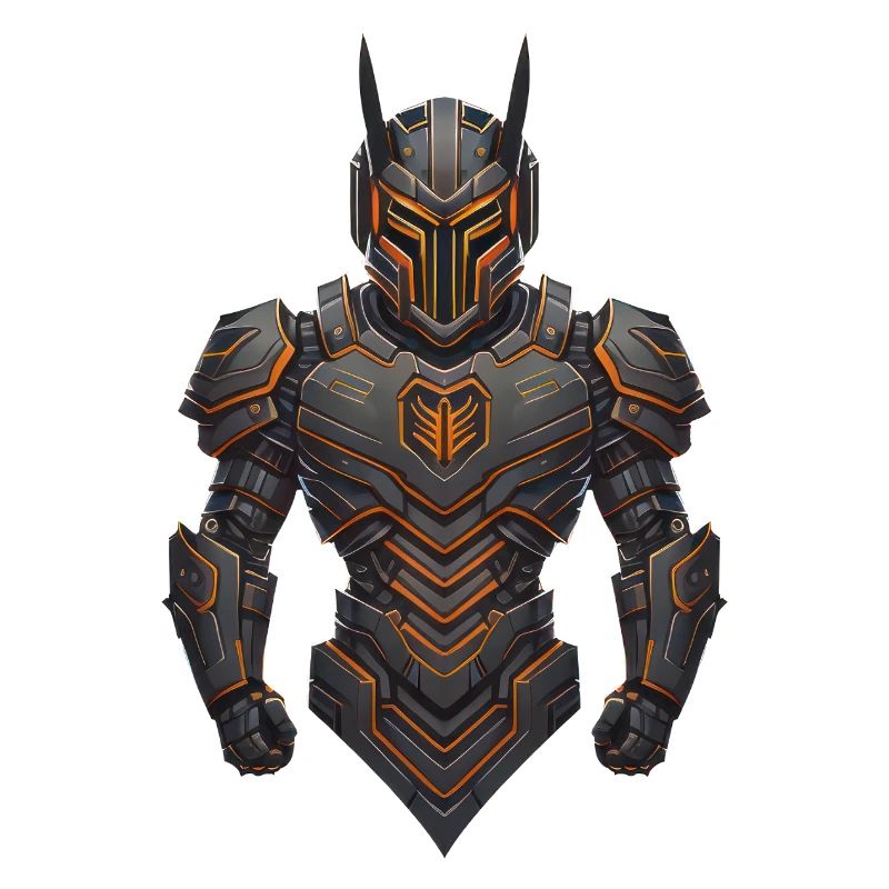 Tech-Krieger-Charakter