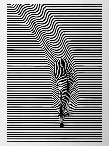 Zebra Optical Illusion