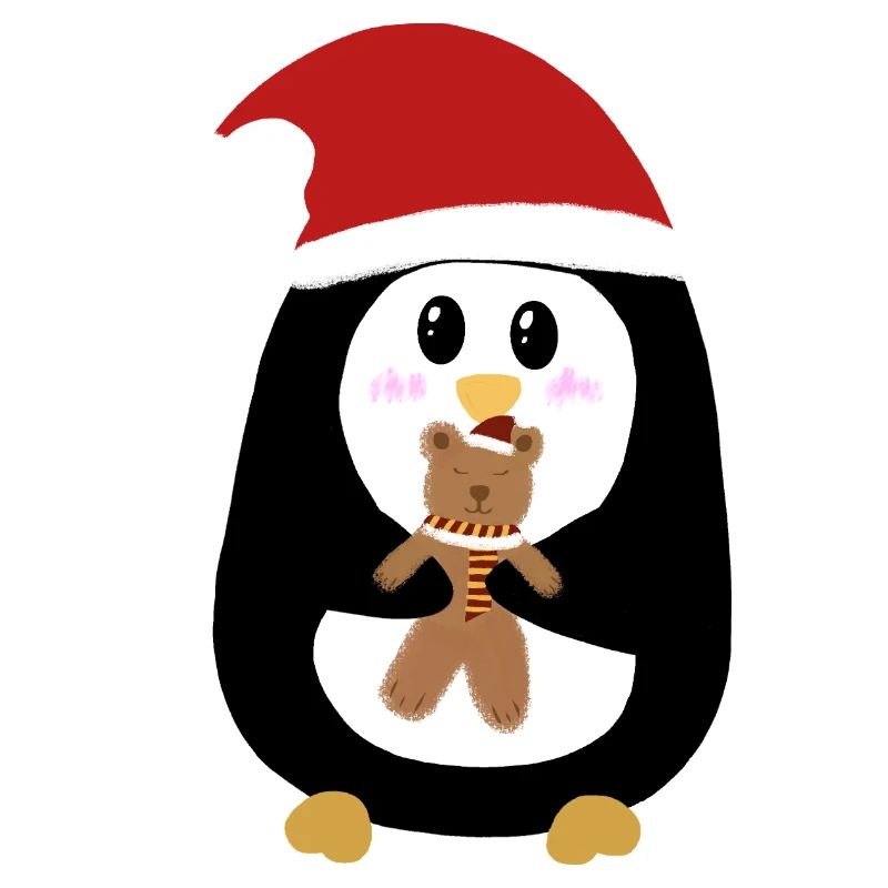 Le petit pingouin de Noël 