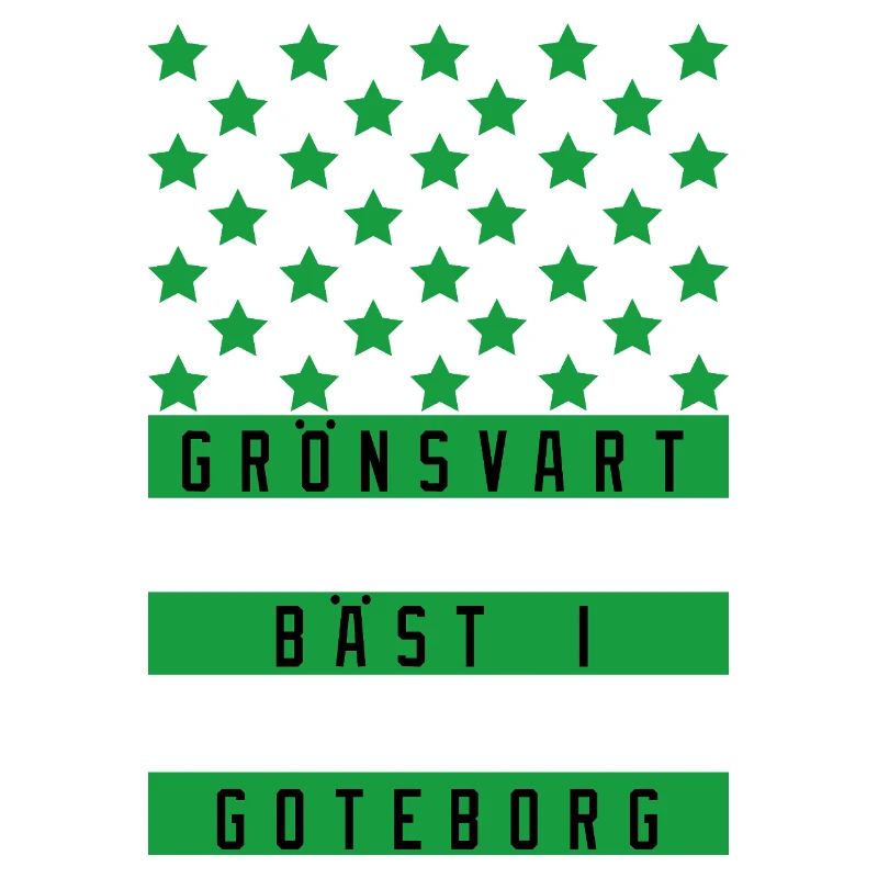 Göteborg est vert-noir