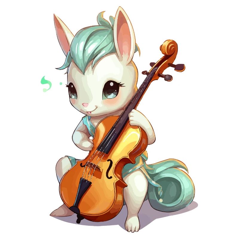 Câlin câlin avec violoncelle