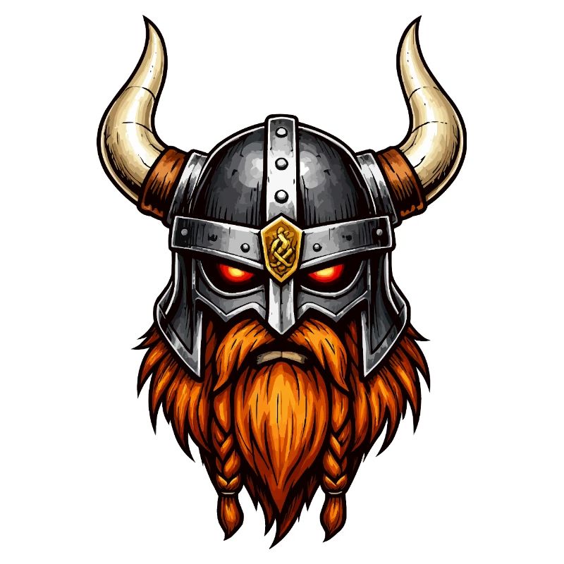 Casque de guerrier viking