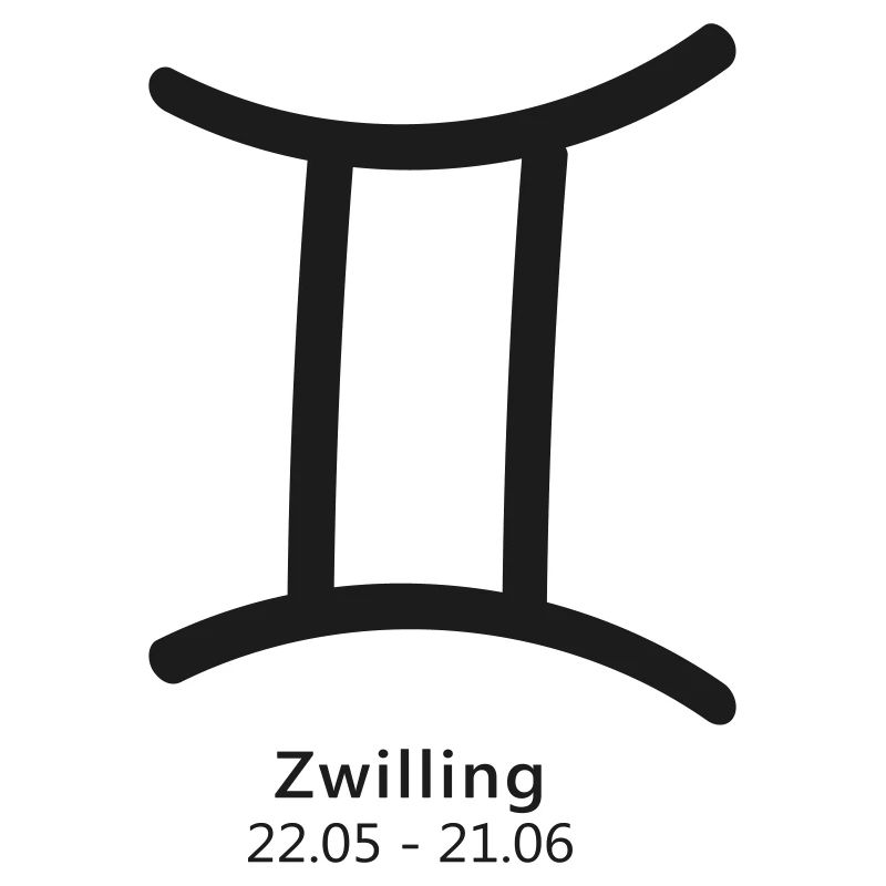 Zwilling Gemini Symbol Sternzeichen