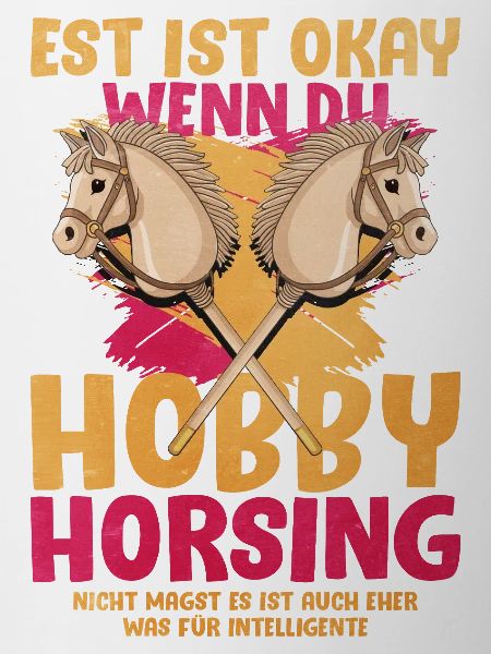Hobby Horsing Duo Pop Art