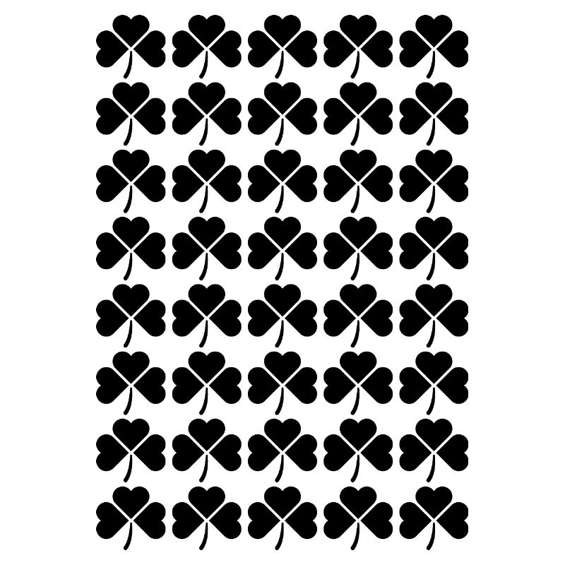 Irisches Kleeblattmuster