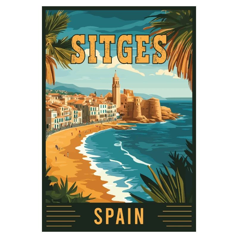Entdecken Sie den lebendigen Charme von Sitges in Spanien