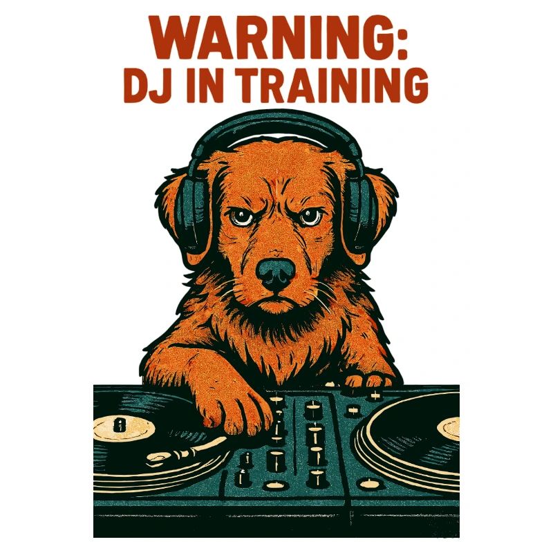DJ Toller Hund – Warning: DJ in Training