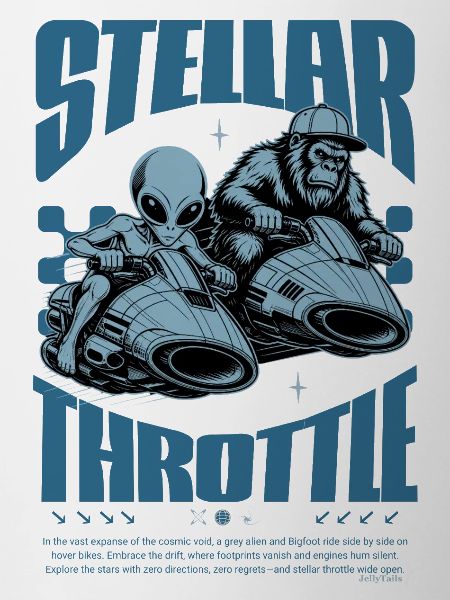 Bigfoot Alien Stellar Throttle Design