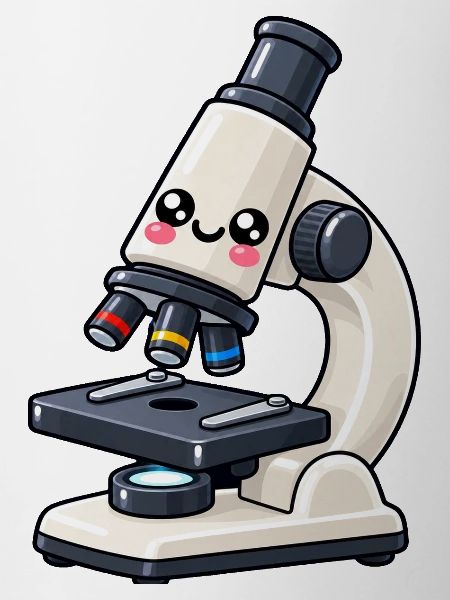 Kawaii Mikroskop Design