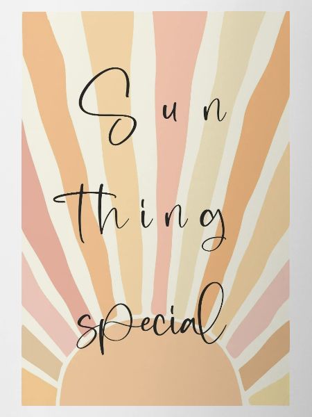 Sonnenstrahlen Special – Handlettering