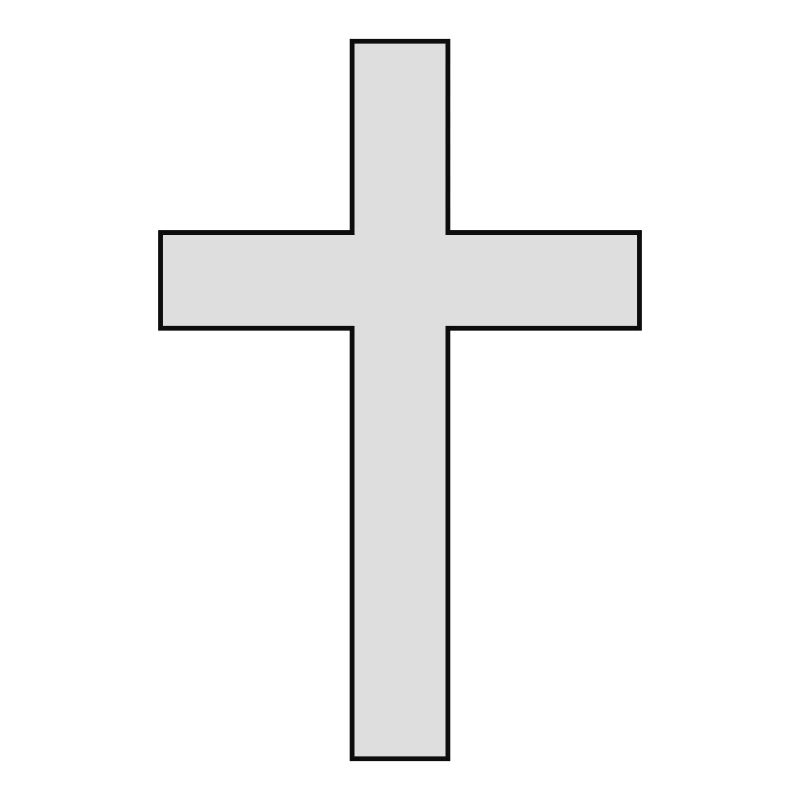Croix chrétienne de jésus