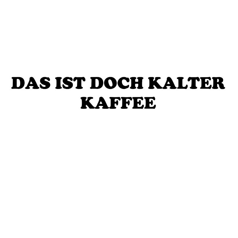 kalter Kaffee
