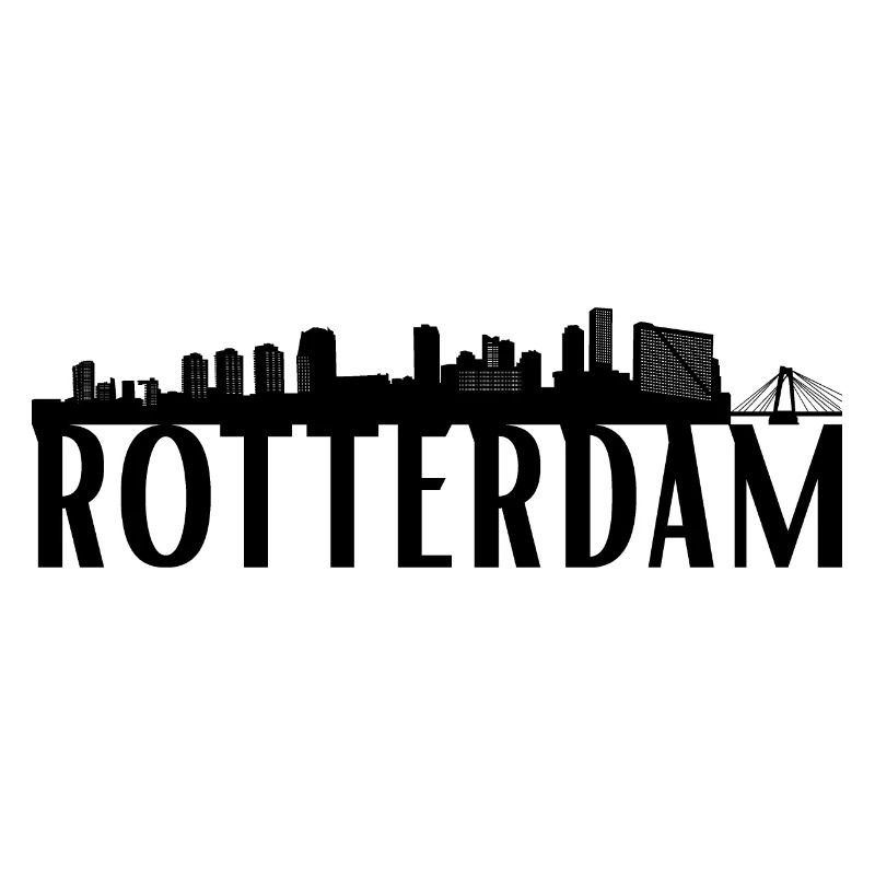 Idée cadeau Rotterdam Pays-Bas skyline
