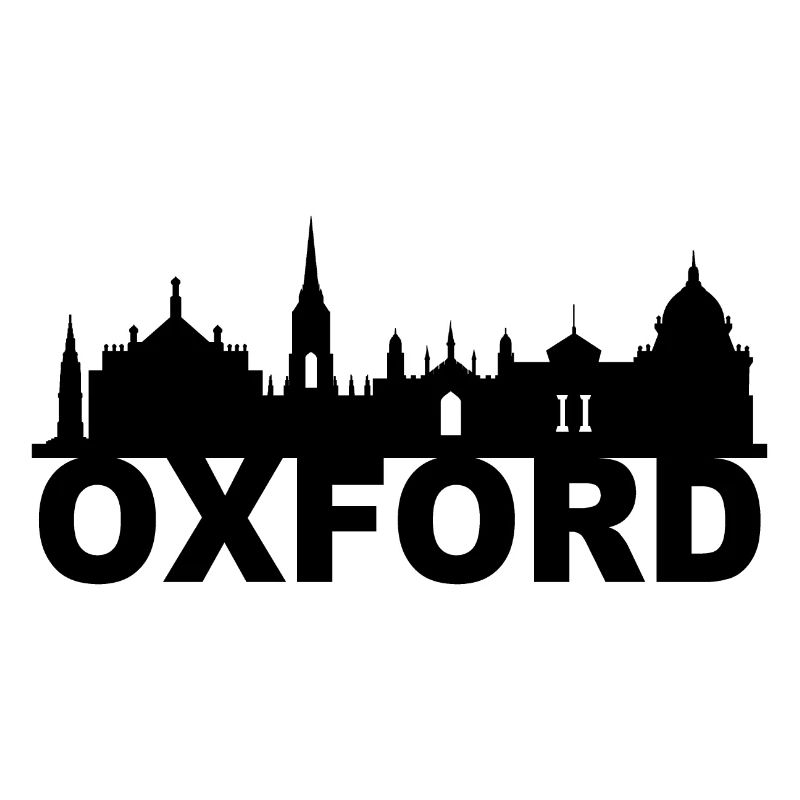 Idée cadeau Oxford Angleterre skyline Royaume-Uni