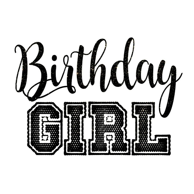 Fille d'anniversaire