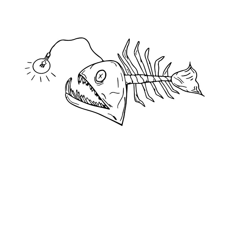 Fish bulb deep sea