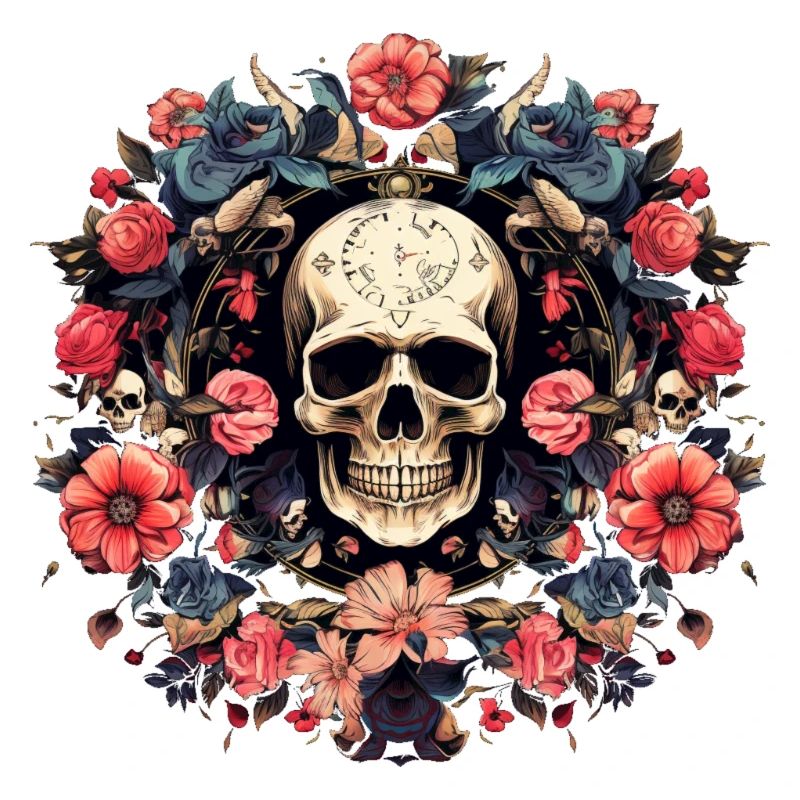 Skull Bloom Circles