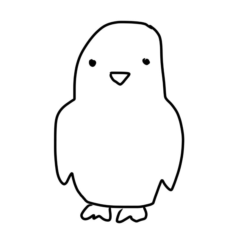 Vogel Tier Symbol