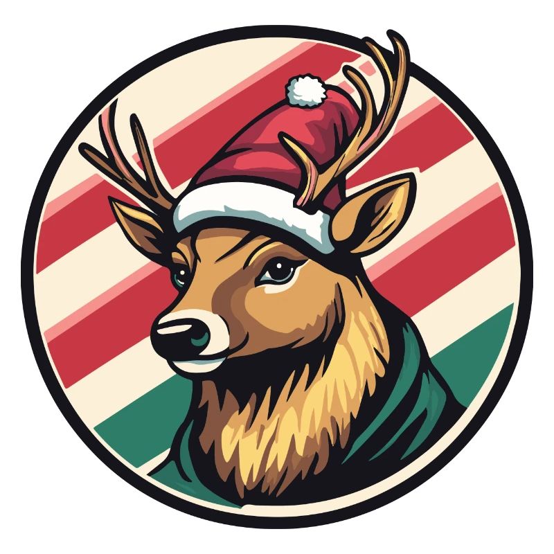 Noël du cerf Noël