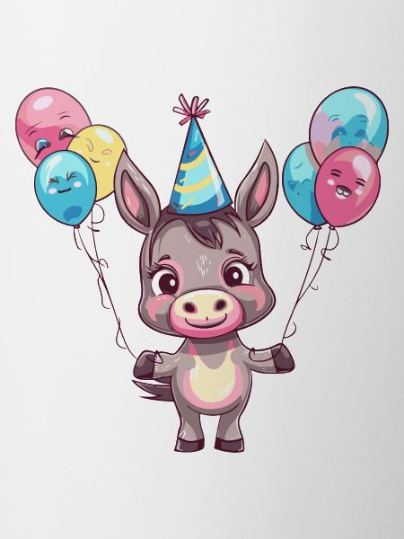 Âne Anniversaire Bébé