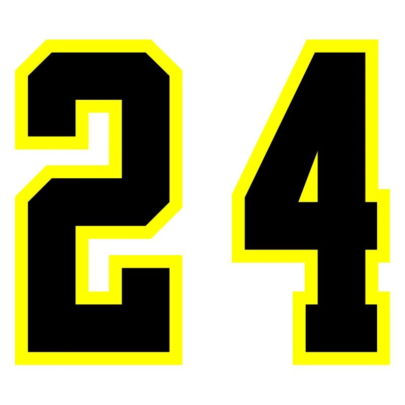 Maillot à 24 numéros