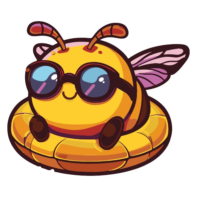 Abeille Bande Dessinée Cool