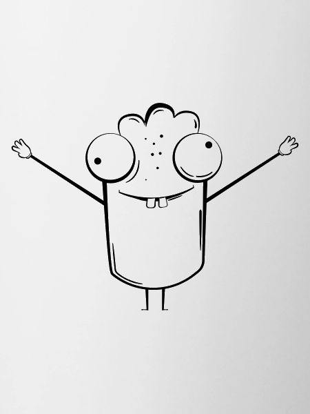 Crazy Figur Comic
