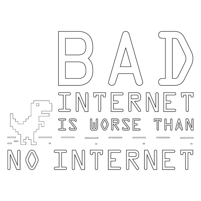 Internet lent est pire que pas d’Internet