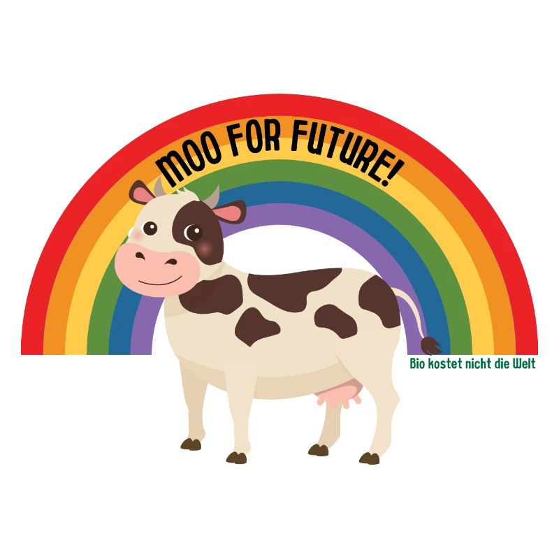 MOO For Future Regenbogen Kuh - Animals for Future