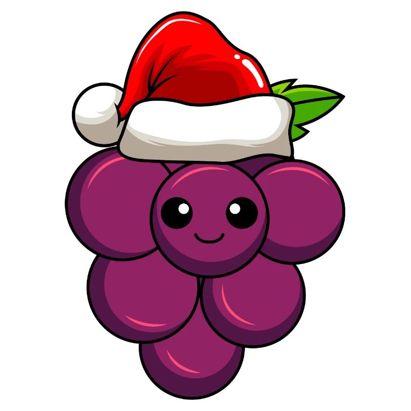 Grapes Christmas Comic Xmas