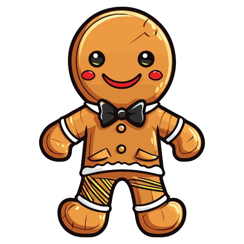 Gingerbread Biscuit Christmas Baking