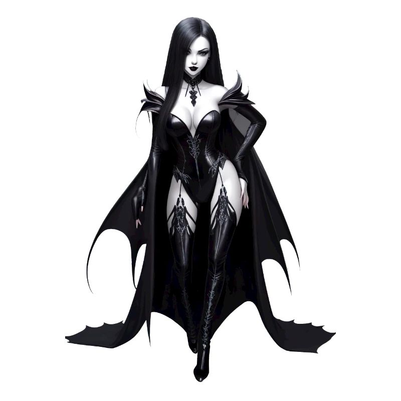 Sexy Vampire Dame Beauté Dame Vampire