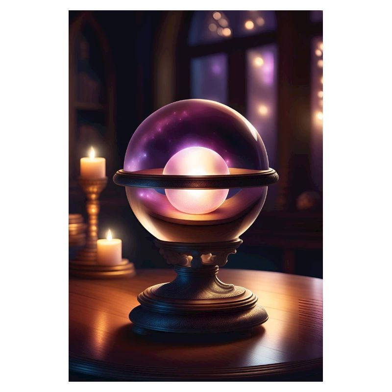 Magic crystal ball