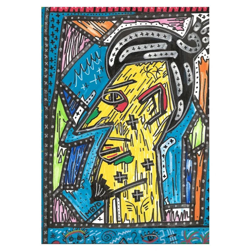 Sage profile (Handmade drawing)