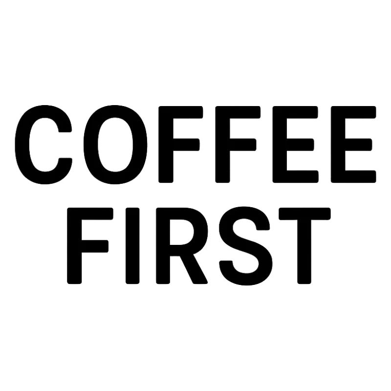 Kaffeepause Motiv Druck