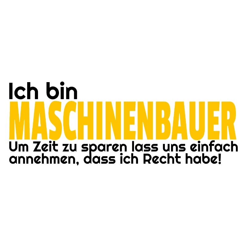 Mechanical engineering gift idea fun engineer Maschbau