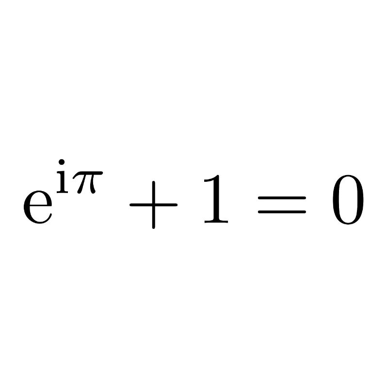 Identité d'Euler (lettres romaines)