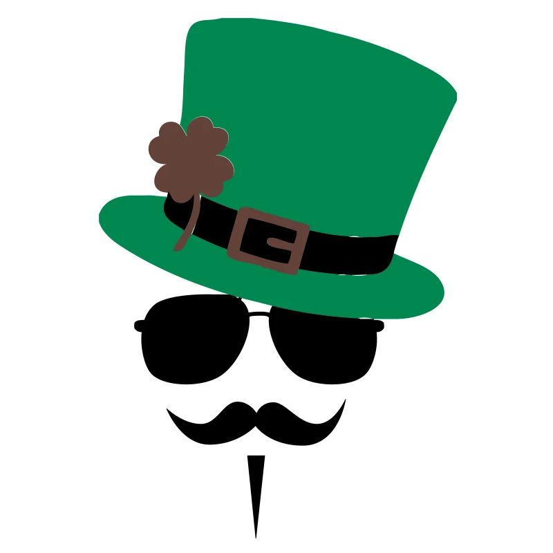 Go Green Moustache