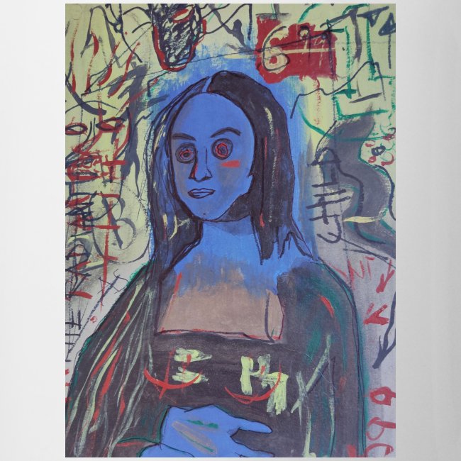 Homenaje a Mona Lisa Basquiat. Arte ponible.