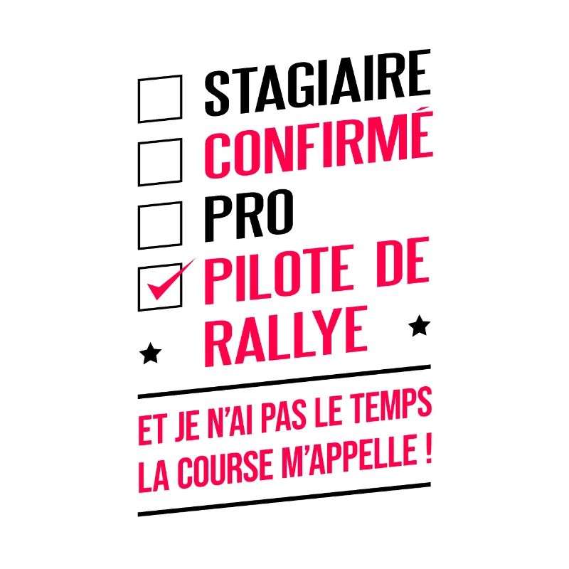 PILOTE DE RALLYE