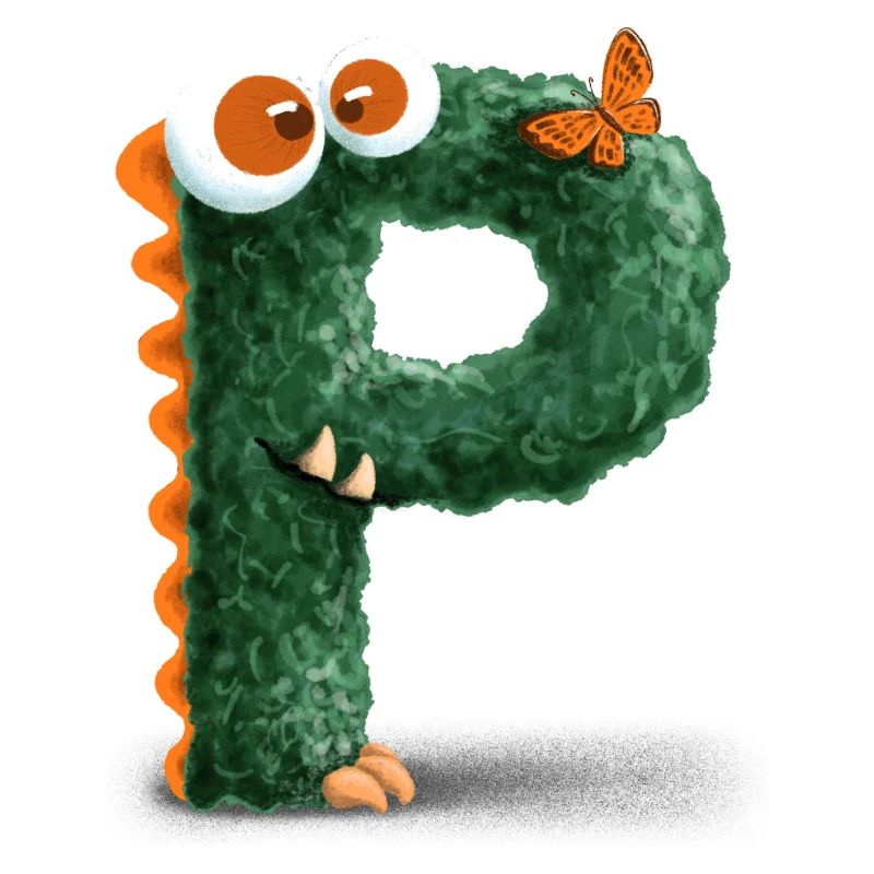 Buchstabe "P"