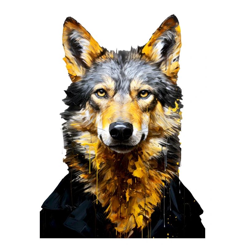 Wolf Tierkunst #wolf